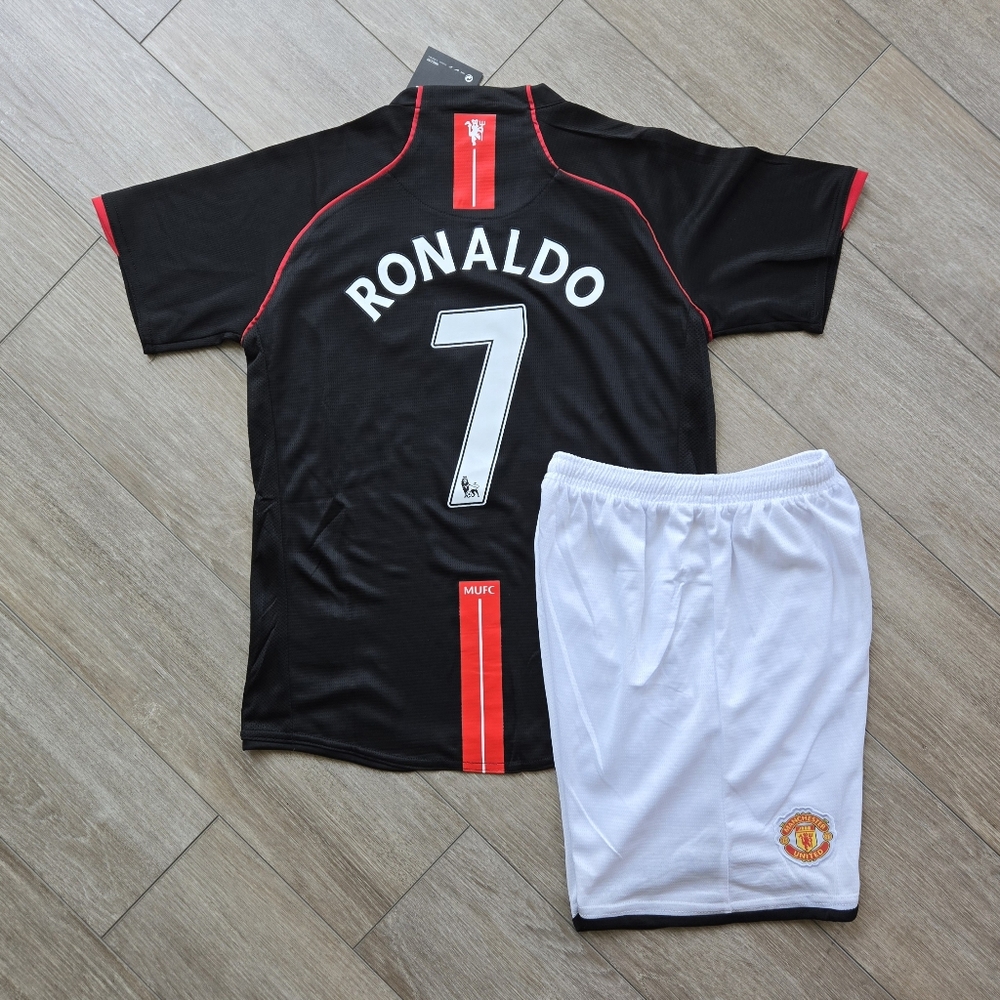 Boys Set Team Manchester United Ronaldo#7 Version Retro